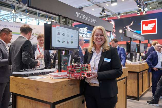 Sofort verfügbar: Die auf der Messe vorgestellten Komponenten werden in der Regel ab Lager geliefert, auch in größeren Stückzahlen.