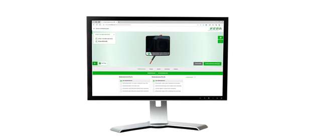 Keba-HMI-Produktkonfigurator