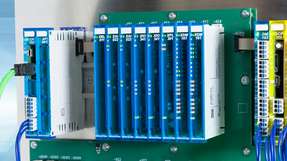 Die neue I/O-System X-Dias lässt sich einfach in das OEM-Design von Verdrahtungsboards integrieren – das spart Verdrahtungszeit.