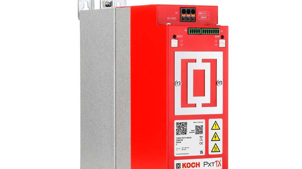 Neues aktive Energiemanagementgerät für elektrische Antriebe speziell für die Anwendung in Umgebungen mit Schwebstoffen in der Luft.