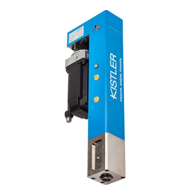 Hohe Qualität in automatisierten Fügevorgängen: Das NC-Fügemodul NCFC 2163A mit integriertem DMS-Kraftsensor ist für Nennfügekräfte von 55 kN (Baugröße 1) und 80 kN (Baugröße 2) erhältlich.
