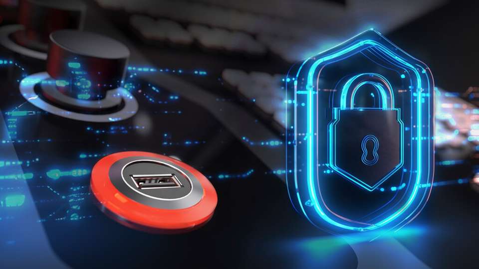 2BSecure wurde als kompakte Blackbox-Lösung entwickelt, die zwischen der Schnittstelle und dem Endgerät installiert wird.