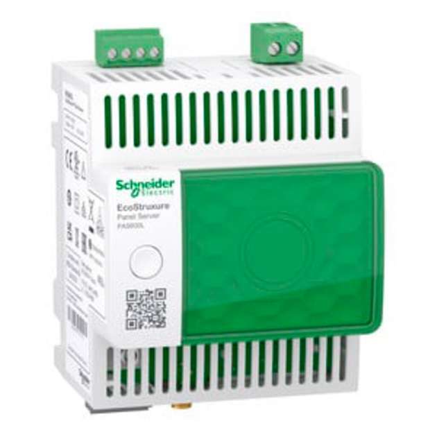 Schnell installiert und dank integrierter Webseiten einfach konfiguriert: Der Panel Server von Schneider Electric.
