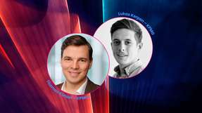 Lukas Kerpen, Manager und Thomas Künzel, Senior Manager von KPMG waren Speaker auf der INDUSTRY.forward EXPO.