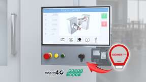 Die Kommunikation erfolgt über Profinet, mit sicheren Halbleiterausgängen und integriertem Profinet-Switch für einfache Bussystem-Integration.