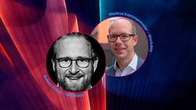 Robert Frank, Regional Sales Director und Markus Kammermeier, Principal Solutions Consultant bei Workday waren Speaker auf der INDUSTRY.forward EXPO.