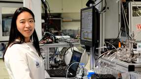 Am IAMT forscht Dr. Siqi Liu an elektrochemischer Oxidation und Membrantrennung zur Wasseraufbereitung.