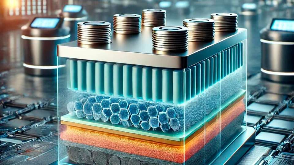 Anders als bei herkömmlichen Lithium-Ionen-Batterien wird bei Festkörperbatterien kein flüssiger, sondern ein fester Elektrolyt verwendet.