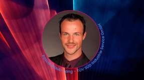 Pascal Staub-Lang, Leiter Kompetenzzentrum Maschinensicherheit bei TÜV Süd, war Speaker auf der INDUSTRY.forward Expo.