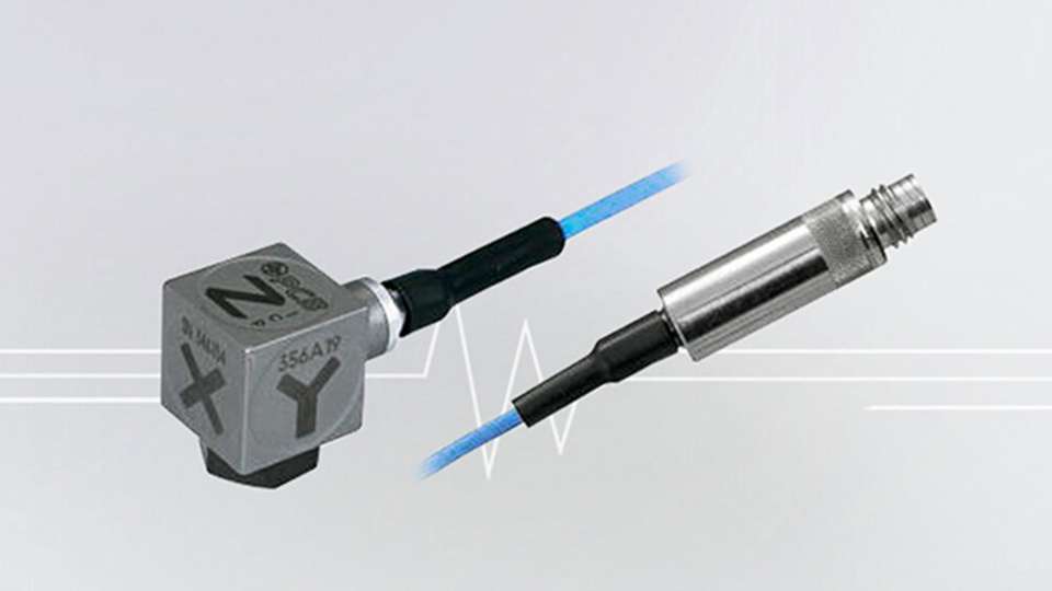 Das Modell 356A19 ist ein triaxialer ICP-Ceramic-Shear-Beschleunigungsmesser im Miniaturformat.