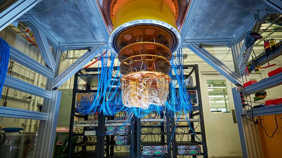 Der Google-Quantenrechner wurde von Forschenden von Google Quantum AI und der Freien Universität Berlin präzise ausgemessen und kalibriert.