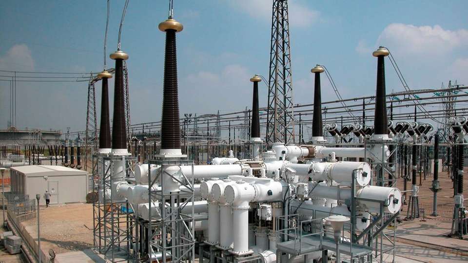 Die Hochspannungsindustrie – im Bild eine elektrische Schaltanlage – ist eines der Haupteinsatzgebiete des F-Gases SF6.