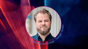 Dominik Scharnagl, CEO & CTO bei Traeger, war Speaker auf der INDUSTRY.forward EXPO.