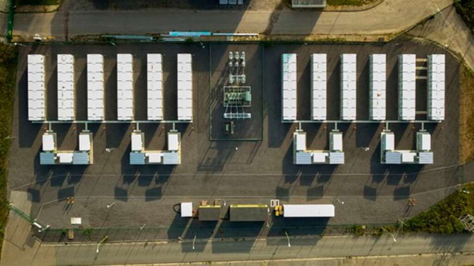 Das Batteriespeicherprojekt Kairos in Belgien.