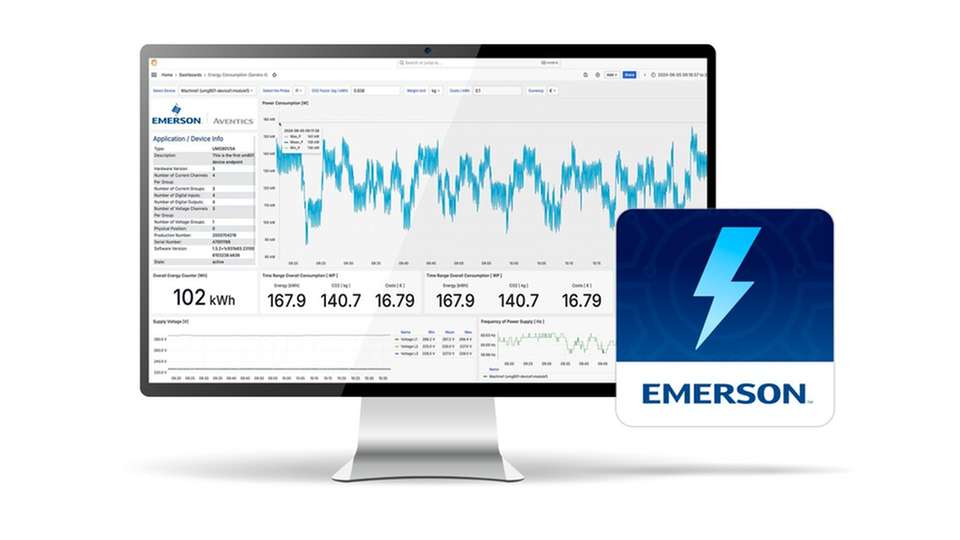 Der neue Energy Manager unterstützt Hersteller mit einer Echtzeit-Stromüberwachung.