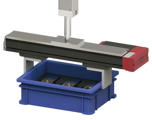 Die neuen EleCylinder Langhub-Greifer sind mit maximalem Hub von 130 mm pro Seite und einer Greifkraft von bis zu 1.641 N verfügbar.