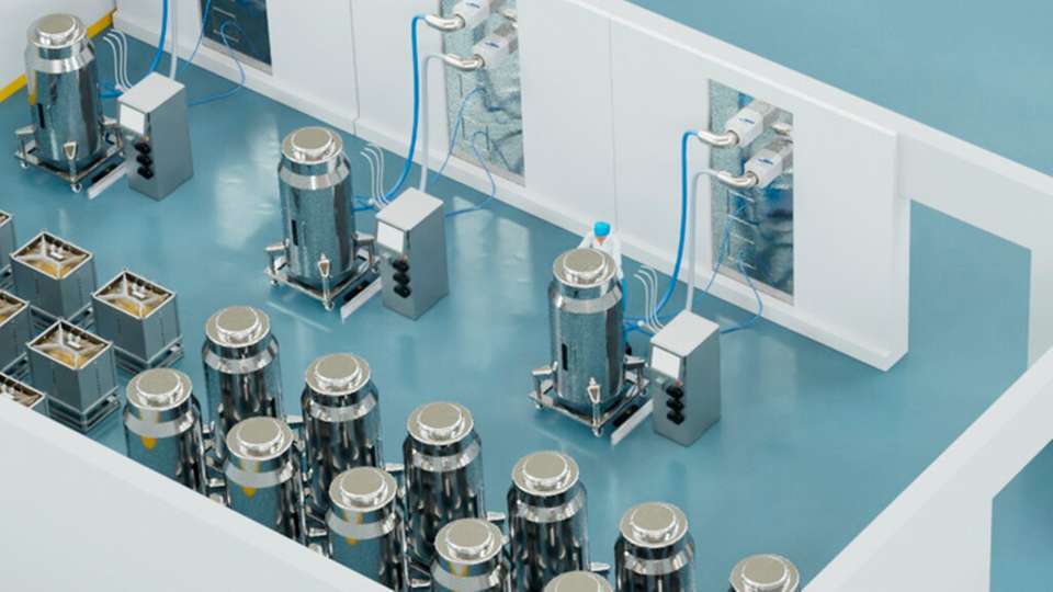 Smarte Pharmaproduktion mit RFID Berührungslose RFID-Lösungen sind effiziente Werkzeuge zur Prozesssicherung und -dokumentation in der Biotech- und Pharmaindustrie