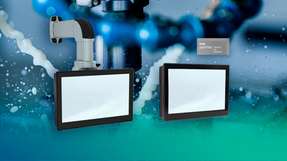 Kontron KPanel S-Serie mit Tragarm