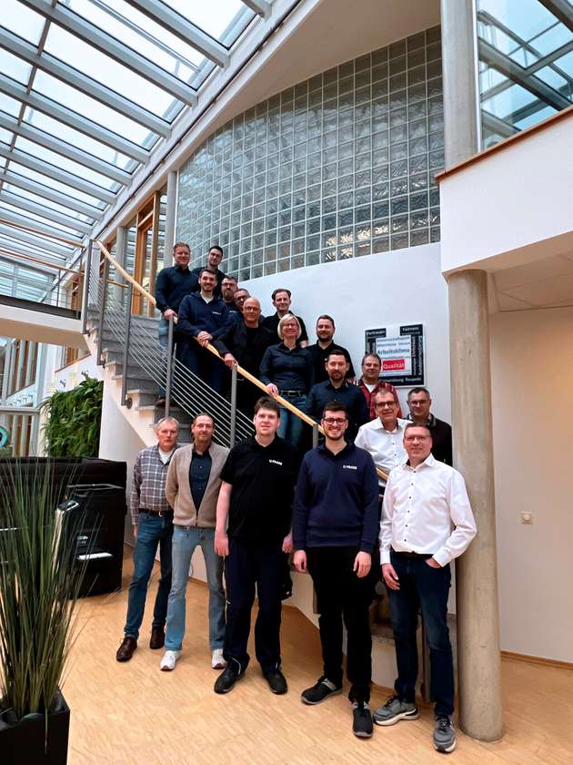 Das Team der neuen Business Unit Abfülltechnik - bereit für neue Herausforderungen.