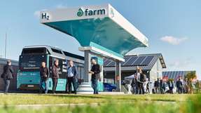 Kostenfreier klimafreundlicher Shuttle-Service im Großraum der Messe.