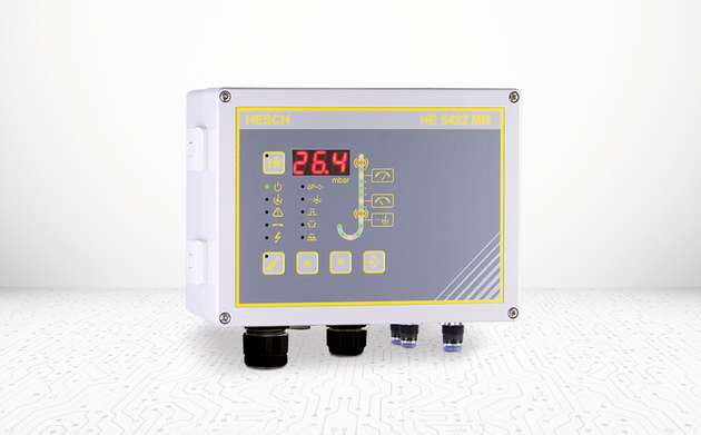 Der HE 5422 MR misst nicht nur den Differenzdruck – er reinigt auch automatisch die Messleitung.