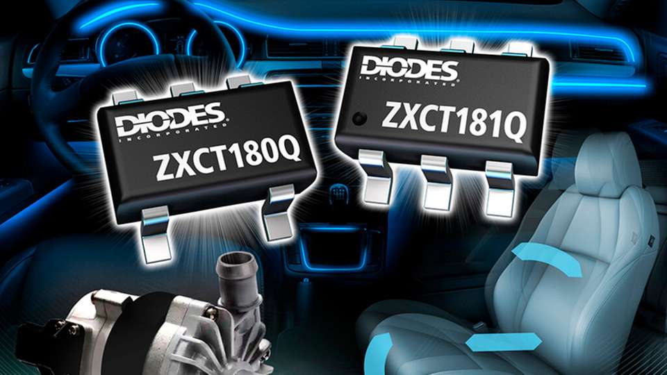 Die Serie ZXCT18xQ verfügt über vier feste Spannungsverstärkungsoptionen – 20, 50, 100 und 200 V/V. Die Bausteine messen Spannungen über Nebenschlüsse/Shunts bei Gleichtaktspannungen von -0,3 bis 26 V, unabhängig von der Versorgungsspannung mit einem maximalen Versorgungsstrom von 370 µA.