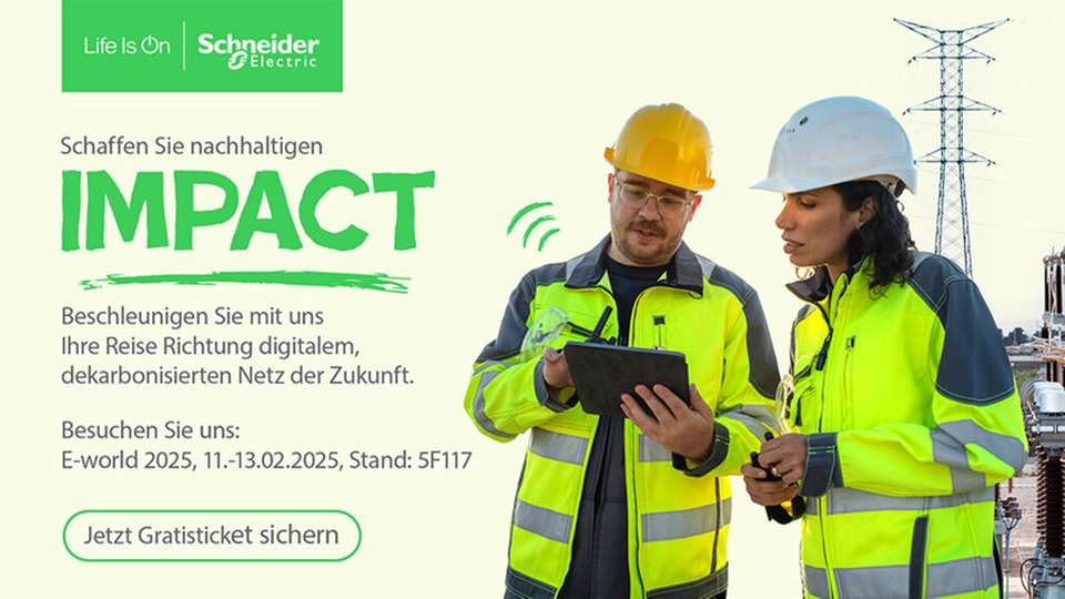 Schneider Electric zeigt auf der E-world 2025 wie Kunden Herausforderungen der Energiewende meistern können.