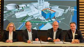 Die Stadtwerke Flensburg und Johnson Controls haben den Vertrag für die Lieferung einer Großwärmepumpenanlage für das Flensburger Heizkraftwerk unterzeichnet.