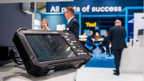 Auf der aaa in Friedrichshafen mit von der Partie und bereit für einen Profi-Test: Das Voltcraft DSO-5072H Hand-Oszilloskop