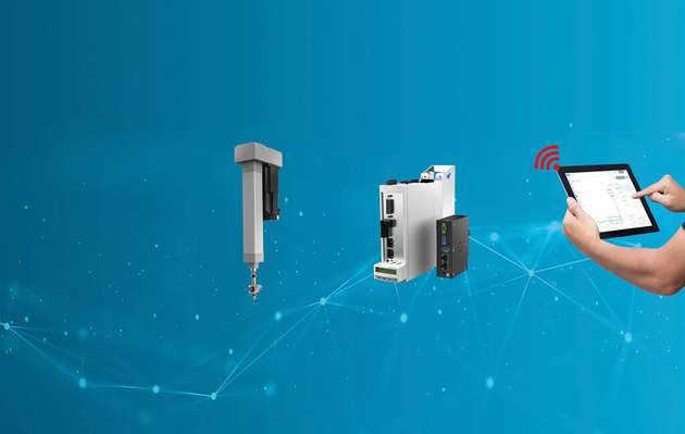 Effizient pressen, umformen und prüfen: Das Smart Function Kit Pressing ist ein mechatronisches Komplettpaket für Nennkräfte bis 70 kN (Maximalkraft bis 72kN). Die vorinstallierte Bediensoftware erlaubt eine schnelle und einfache Inbetriebnahme, Einrichtung und Prozessüberwachung. 