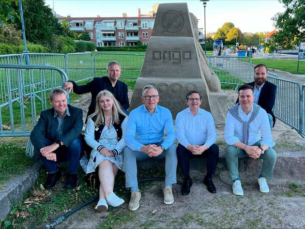 Das erste Board-Meeting fand im Juni 2024 in Norwegen statt. 
(v. l. n. r.) Trond Friisø, Bjørn-Tore Lenes, Frøya Ishus, Jörg de la Motte, Dr. Michael Löbig, Michael Blüm, Glenn Nystøl.

