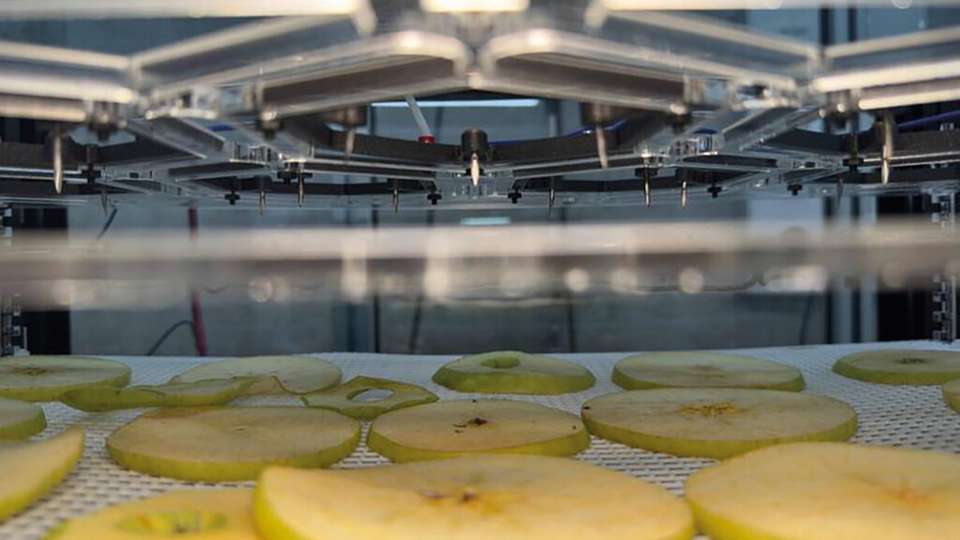 Die Technologie des Empa-Spin-offs „Ionic Wind Technologies“ hat sich so weit entwickelt, dass Ionenwind künftig nicht mehr zur Trocknung von Früchten, sondern zur Kühlung von Datenzentren eingesetzt werden soll.