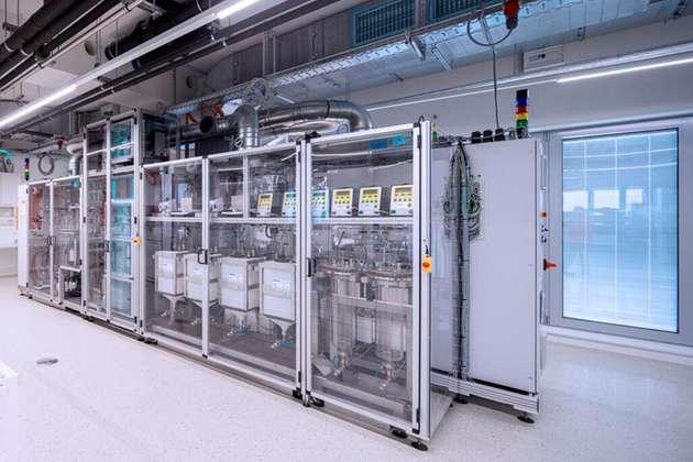 Powder-Up! Pilotanlage zur Herstellung von Aktivmaterialien für Natrium-Ionen-Batterien.