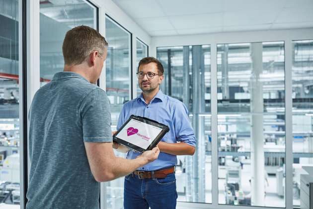 Das Ready-for-Batch-Prinzip auf Basis der Heartbeat Technology reduziert den Prüfaufwand. 