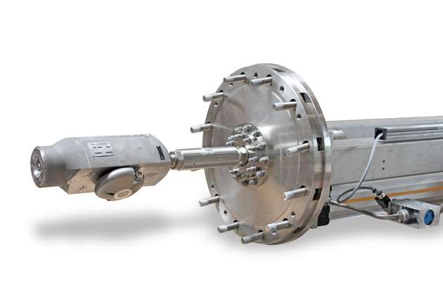 Der Uraca-Tankwaschkopf ist im Ex-Bereich Zone 0 einsetzbar.