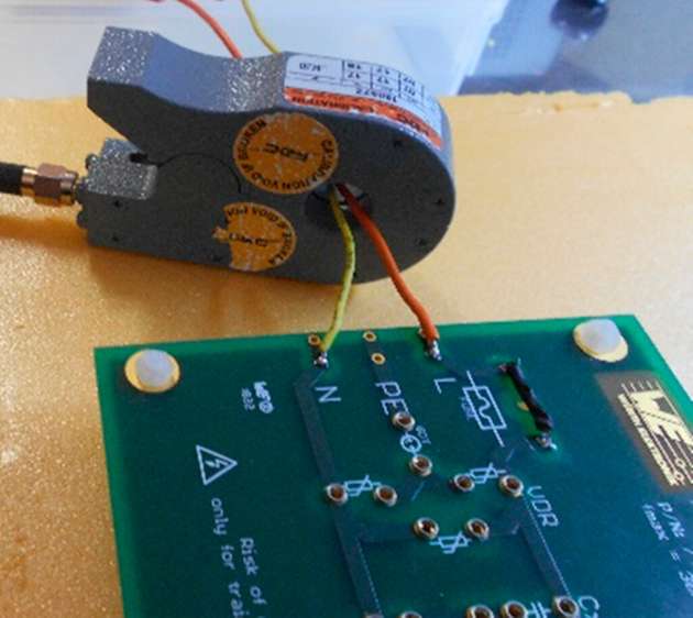 Messung der Common Mode Ströme