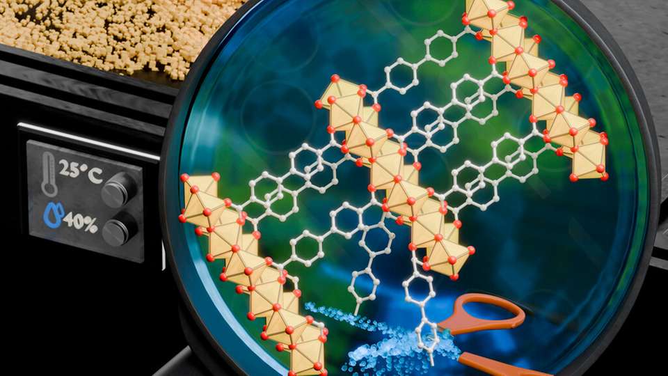 Winzige Schichtsysteme, verbunden mit organischen Molekülen – die mikroskopische Struktur des neuen Schmiermittels