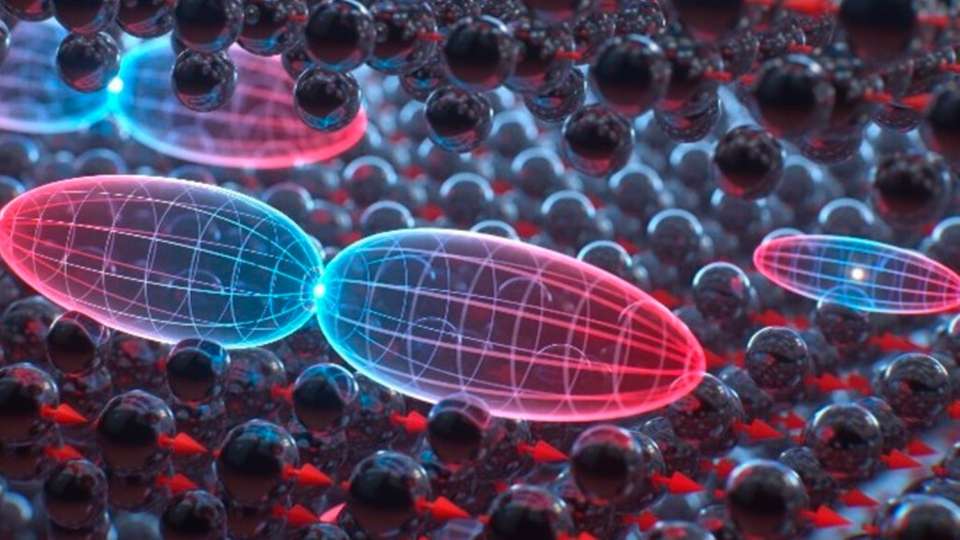 Die antiparallele Spin-Ausrichtung in benachbarten Schichten des magnetischen Kristalls CrSBr beschränkt die stark gebundenen Exzitonen auf eine Dimension, wobei die Bindungsenergien im Inneren und an der Oberfläche des Kristalls stark unterschiedlich sind.