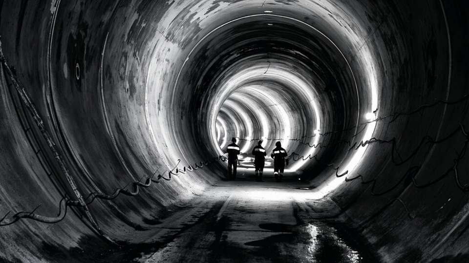 Die Logistik für Baustellen Untertage wie zum Beispiel beim Bau neuer Tunnel, stellt alle Beteiligten vor besondere Herausforderungen. 