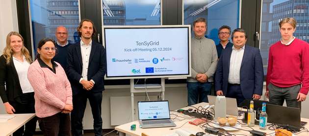 Das Projekt-Konsortium beim Kick-off-Meeting im Dezember 2024 in Hamburg.