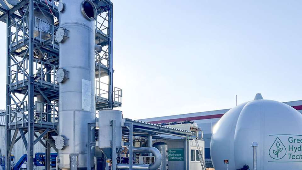  In einer solchen Waste-to-Hydrogen-Anlage von GHT entsteht umweltfreundlicher Wasserstoff, mit dem Westfalen Kunden in der Mobilität und Industrie versorgen will.