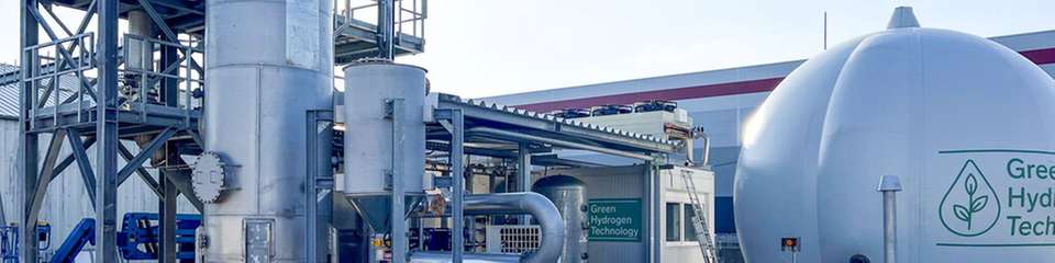  In einer solchen Waste-to-Hydrogen-Anlage von GHT entsteht umweltfreundlicher Wasserstoff, mit dem Westfalen Kunden in der Mobilität und Industrie versorgen will.