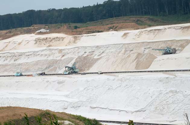 Der Tagebau ist energieintensiv.