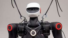 Der humanoide Roboter aus der „Talos-Reihe“ hört in Darmstadt auf den Namen „Hainer“.