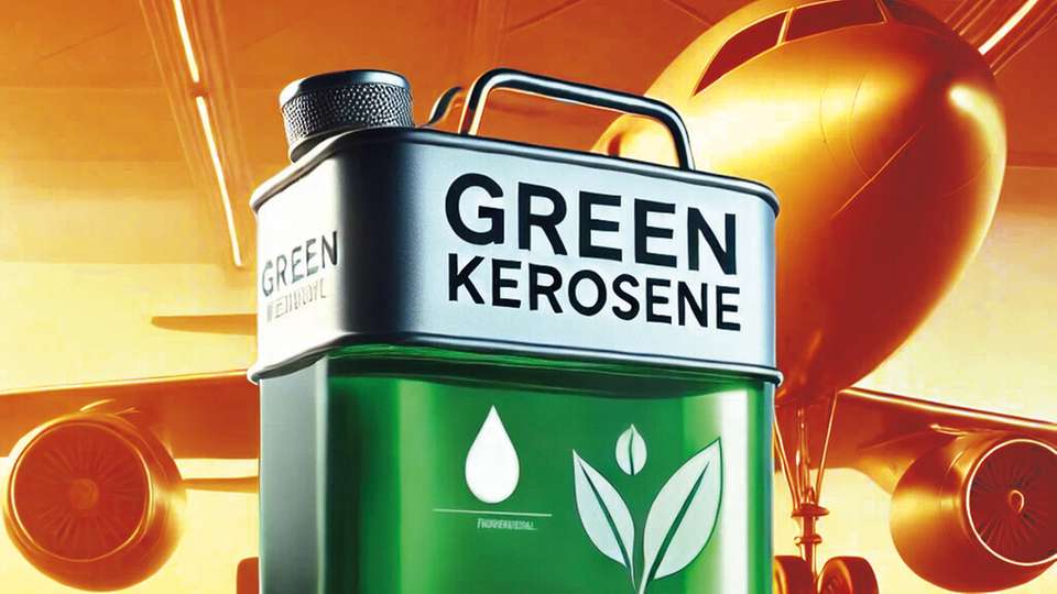 Kraftstoffe wie Kerosin lassen sich mit Power-to-Liquid-Verfahren klimafreundlich aus CO2, Wasser und grünem Strom herstellen.