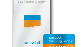 Swissbits Security Upgrade Kit kombiniert eine robuste microSD-Karte mit leistungsstarker Verschlüsselung, um Embedded-Systeme vor unbefugtem Zugriff zu schützen.