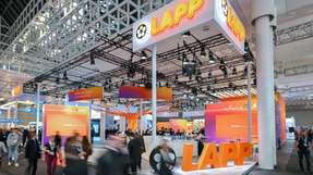 Lapp-Messestand: Auch in diesem Jahr lädt LAPP wieder auf einen Messestand mit zahlreichen Neuprodukten, Ideen und Lösungen für die Industrie ein.