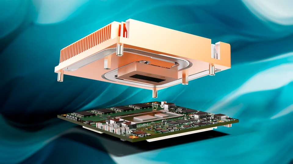 Die neue Kühllösung ist widerstandsfähig gegenüber mechanischen Belastungen wie Stößen und Vibrationen.