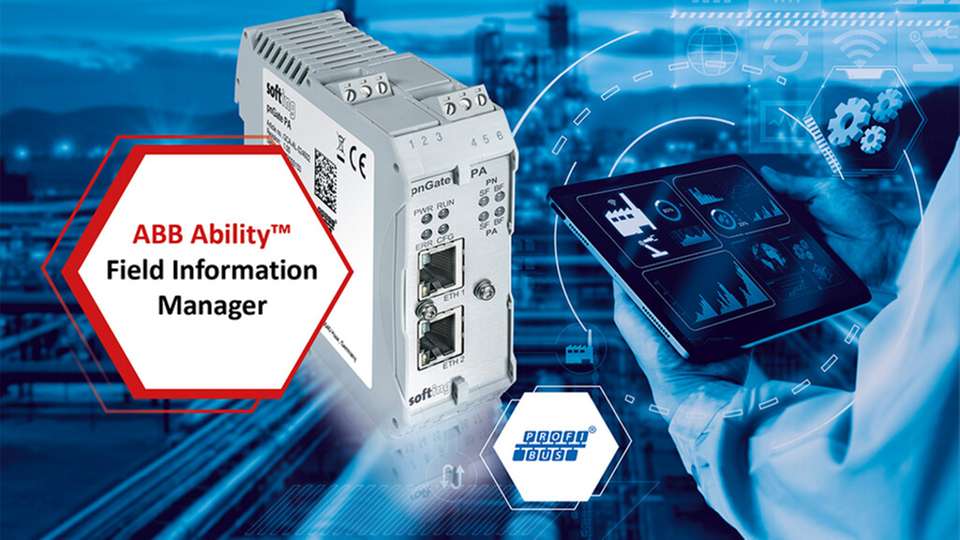 Das pnGate PA Gateway von Softing Industrial ermöglicht die Integration von Profibus PA in PROFINET-Netzwerke, und bietet mit der neuen Unterstützung für ABB Field Information Manager (FIM) noch mehr Flexibilität bei der Feldgeräteverwaltung.
