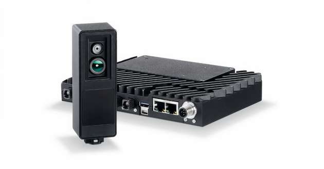 Das O3R-System besteht aus einer Video Processing Unit sowie aus bis zu sechs Kameraköpfen.